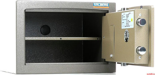  Сейф VALBERG КАРАТ- 25 EL - с полностью открытой дверью