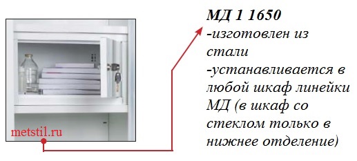 Вариант установки МД 1 1650