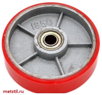 Рулевое колесо полиуретановое D 180 для складской техники